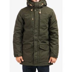 Kurtka ocieplana męska Fjallraven Singi Wool Padded Parka. Zielone kurtki Fjällräven, m, bez wzorów, bez kaptura. Za 1,857.99 zł.