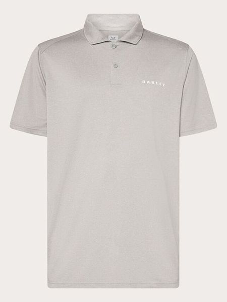 Oakley Koszulka polo "B1B" w kolorze szarym rozmiar: L. Szare koszulki polo Oakley, l, bez wzorów, bez kołnierzyka, bez ramiączek. Za 144.24 zł.