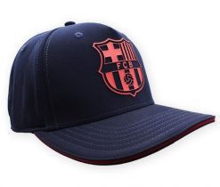 Czapka z daszkiem FC Barcelona - oficjalna licencjonowana. Niebieskie czapki z daszkiem Puma, bez wzorów, z bawełny. Za 109.00 zł.
