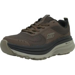 Buty SKECHERS 237818S MAX CUSHIONING ZIRRUS Brązowy. Brązowe buty turystyczne Skechers, bez wzorów, z syntetyku, bez zapięcia, na fitness i siłownię. Za 305.99 zł.