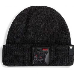 Czapka beanie Goorin Bros The Misfit czarna. Czarne czapki zimowe Goorin Bros, bez wzorów. Za 181.89 zł.