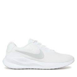 Buty do biegania Nike. Białe buty do biegania Nike, bez wzorów, bez zapięcia, do biegania, nike revolution. Za 309.99 zł.