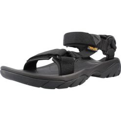 Sandały TEVA M TERRA FI 5 UNI Czarny. Czarne sandały Teva, z materiału, bez zapięcia. Za 353.99 zł.