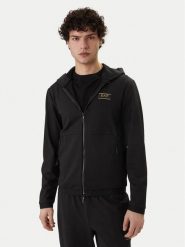 EA7 Emporio Armani Bluza 7M001335 AF16658 UC001 Czarny Regular Fit. Czarne bluzy EA7 Emporio Armani, l, bez wzorów, z syntetyku, bez kaptura. Za 1,049.00 zł.