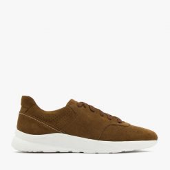 Brązowe półbuty męskie TOD. Brązowe eleganckie półbuty Ryłko, bez wzorów, z weluru, bez obcasa, bez zapięcia. W wyprzedaży za 179.99 zł.