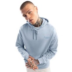 Bluza dresowa z kapturem Lifestyle męska SIROKO Splash Electric. Niebieskie bluzy SIROKO, m, bez wzorów, z bawełny, z kapturem. W wyprzedaży za 106.00 zł.