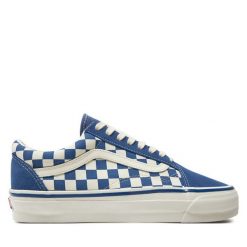 Tenisówki Vans. Niebieskie trampki Vans, m, bez wzorów, bez zapięcia. Za 249.99 zł.