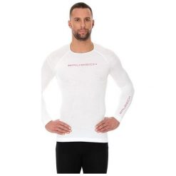 Brubeck Koszulka męska 3D Run PRO z długim rękawem biała r. XXL (LS13000). Bluzki z długim rękawem marki Brubeck. Za 84.99 zł.