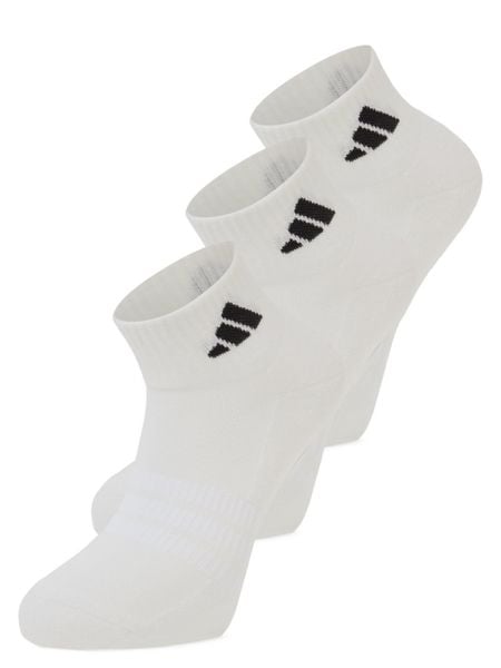 Adidas Performance Męskie skarpety za kostkę w 3-paku Mężczyźni Bawełna biały, XL. Białe skarpety adidas Performance, bez wzorów, z bawełny. Za 54.95 zł.