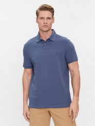 Tommy Hilfiger Polo 1985 Regular Polo MW0MW17770 Niebieski Regular Fit. Niebieskie koszulki polo Tommy Hilfiger, m, bez wzorów, z bawełny, bez kołnierzyka, bez ramiączek. Za 219.99 zł.