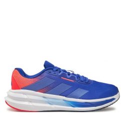 Buty do biegania adidas. Niebieskie buty do biegania Adidas, bez wzorów, bez zapięcia, do biegania. Za 289.99 zł.
