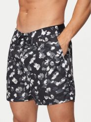 Calvin Klein Swimwear Szorty kąpielowe KM0KM01162 Czarny Regular Fit. Czarne kąpielówki Calvin Klein Swimwear, m, bez wzorów, z syntetyku. Za 169.99 zł.