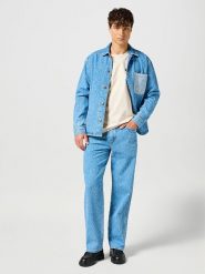 Wrangler Dżinsy - Comfort fit - w kolorze błękitnym rozmiar: W34/L32. Niebieskie jeansy Wrangler, l. Za 150.37 zł.
