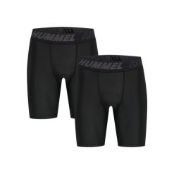 Spodenki na szelkach Hummel TE Topaz (x2). Czarne szorty Hummel, s, bez wzorów, z dżerseju, sportowe. Za 279.50 zł.