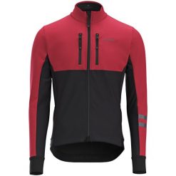 Kurtka do jazdy na rowerze szosowym męska zimowa Endurance. Czarne kurtki VAN RYSEL, na zimę, l, bez wzorów, z materiału, bez kaptura. Za 339.99 zł.