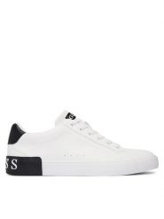 Guess Sneakersy FMFPAN ELE12 Biały. Białe buty sportowe casual Guess, z aplikacjami, ze skóry, bez zapięcia. Za 414.99 zł.