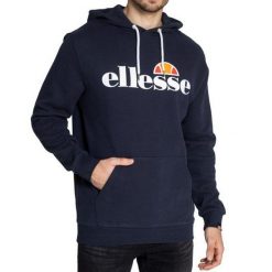 Męska Bluza Z Kapturem Gottero Overhead. Niebieskie bluzy Ellesse, m, bez wzorów, z kapturem. Za 320.99 zł.