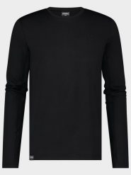 Koszulka outdoor z długim rękawem męska Poederbaas Four Seasons Lightweight. Czarne bielizna termoaktywna POEDERBAAS, m, bez wzorów, z materiału, bez ramiączek, narciarskie. Za 221.12 zł.