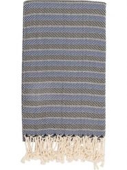 Towel to Go Chusta hammam w kolorze granatowo-czarnym - 180 x 100 cm rozmiar: onesize. Czarne szaliki Towel to Go, bez wzorów, z bawełny. Za 52.99 zł.