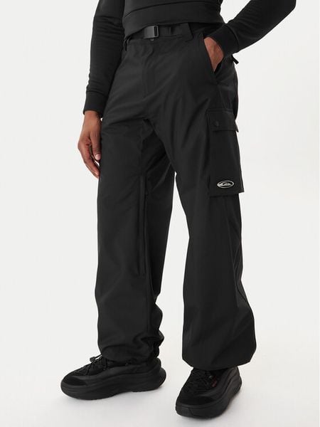 Quiksilver Spodnie narciarskie Snow Down Cargo EQYTP03231 Czarny Relaxed Fit. Czarne spodnie narciarskie i snowboardowe Quiksilver, m, bez wzorów, z syntetyku, narciarskie. Za 1,019.00 zł.