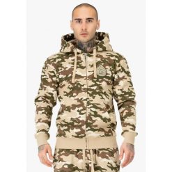 Bluza z kapturem Benlee Frasen. Brązowe bluzy z kapturem Benlee, s, z aplikacjami, z bawełny, z kapturem. Za 279.00 zł.