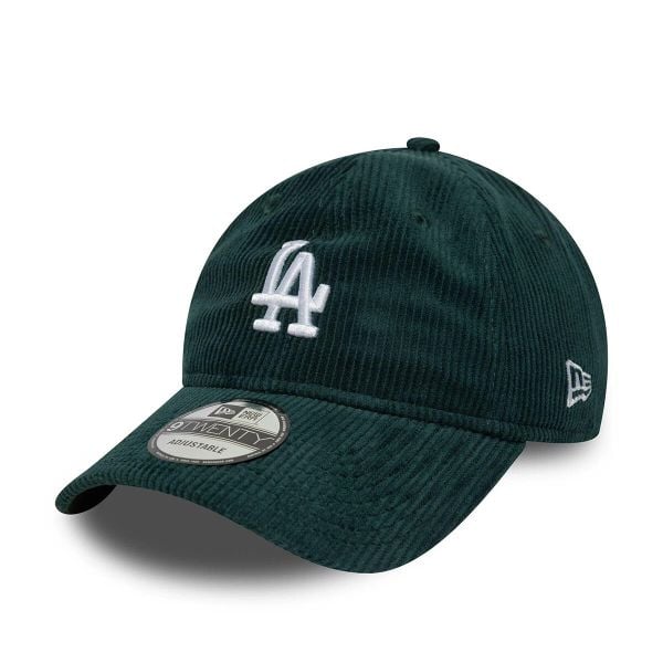 Czapka baseballowa Dodgers 9twenty. Zielone czapki z daszkiem New Era, bez wzorów. Za 174.50 zł.