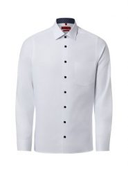 Finshley & Harding koszula biznesowa - Easy Care Mężczyźni Slim Fit Bawełna biały, 40. Białe koszule Finshley & Harding, m, bez wzorów, z bawełny, bez kołnierzyka, bez ramiączek. Za 119.95 zł.