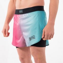 Krótki 2 w 1 Metal Boxe Miami Vice. Czerwone szorty METAL BOXE, bez wzorów, sportowe. Za 220.00 zł.