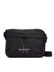 Calvin Klein Saszetka Bold Camera Bag LV04D3117G Czarny. Czarne torby na ramię CALVIN KLEIN, bez wzorów, z materiału, bez dodatków. Za 189.99 zł.
