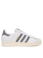 Adidas Sneakersy Superstar II LA1697 Biały. Białe buty sportowe casual Adidas, bez wzorów, ze skóry, bez zapięcia. Za 529.99 zł.
