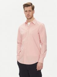 BOSS Koszula Relegant 50518304 Różowy Regular Fit. Czerwone koszule Boss, m, bez wzorów, z bawełny, bez kołnierzyka, bez ramiączek. Za 289.99 zł.