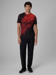 4F Spodnie treningowe szybkoschnące męskie - czarne XL. Czarne spodnie treningowe długie 4F, m, bez wzorów, z materiału. Za 229.99 zł.