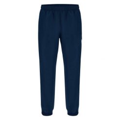 Spodnie treningowe z mikrofibry Macron Orpheus. Niebieskie spodnie treningowe długie Macron, bez wzorów, z mikrofibry. Za 292.00 zł.