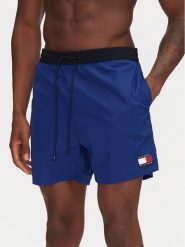 Tommy Hilfiger Szorty kąpielowe UM0UM03455 Niebieski Regular Fit. Niebieskie kąpielówki Tommy Hilfiger, m, bez wzorów, z syntetyku. Za 189.99 zł.