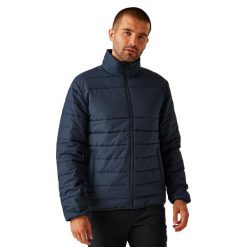 Kurtka Męska Produkt Termiczny. Niebieskie kurtki Regatta, m, bez wzorów, z materiału, bez kaptura. Za 161.99 zł.