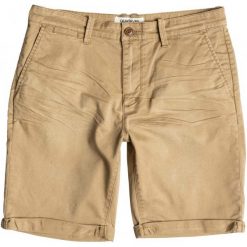 Quiksilver Spodenki Krandy Chino M British Khaki 30. Krótkie spodenki sportowe marki Quiksilver. W wyprzedaży za 179.00 zł.