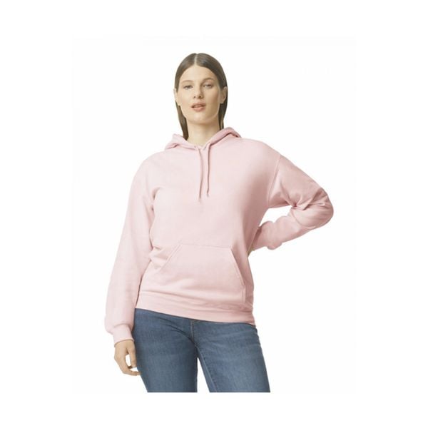 Bluza z kapturem Gildan Midweight Softstyle. Czerwone bluzy z kapturem GILDAN, xl, bez wzorów, z bawełny, z kapturem. Za 142.50 zł.