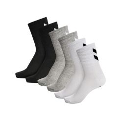 Skarpetki Hummel hmlCHEVRON 6-PACK SOCKS uniwersalne. Białe skarpety Hummel, bez wzorów. Za 89.00 zł.