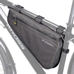 Torba rowerowa na ramę Wozinsky wodoodporna 3,5 L. Brązowe torby na ramię Wozinsky, bez wzorów, z materiału, na ramię, duże, bez dodatków. Za 92.99 zł.