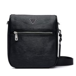 Saszetka Guess. Czarne saszetki i nerki Guess, z aplikacjami, małe, bez dodatków. Za 364.99 zł.