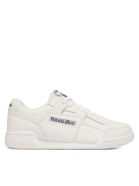 Reebok Sneakersy SS-WORKOUT PLUS 100255986 Kremowy. Białe buty sportowe casual Reebok, bez wzorów, ze skóry, bez zapięcia. Za 349.99 zł.