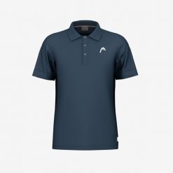 SLICE Polo Shirt Men. Niebieskie koszulki polo Head, s, bez wzorów, bez kołnierzyka, bez ramiączek. W wyprzedaży za 252.00 zł.