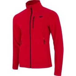 Polar męski PLM001 - czerwony. Bluzy z polaru marki 4F. Za 129.99 zł.
