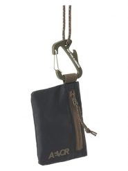 AEVOR Portfel "Explore" w kolorze oliwkowym - 11 x 8 x 1 cm rozmiar: onesize. Brązowe portfele AEVOR, bez wzorów, z materiału. Za 34.99 zł.