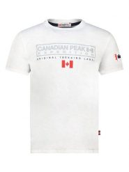 Canadian Peak Koszulka "Jasiceak" w kolorze białym rozmiar: M. Białe bezrękawniki Canadian Peak, m, bez wzorów, z bawełny, bez kołnierzyka, bez ramiączek. Za 61.46 zł.