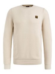 PME Legend Sweter w kolorze kremowym rozmiar: XXL. Brązowe swetry nierozpinane PME Legend, xxl, bez wzorów, z bawełny, bez kołnierzyka, bez ramiączek. Za 263.53 zł.