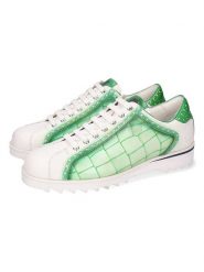 MELVIN & HAMILTON Skórzane sneakersy "Hadrian 7" w kolorze kremowym rozmiar: 43. Brązowe buty sportowe casual Melvin & Hamilton, bez wzorów, bez zapięcia. Za 469.99 zł.