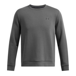 Bluza męska Under Armour Unstoppable Fleece Crew. Szare bluzy Under Armour, m, bez wzorów, bez kaptura. Za 339.99 zł.