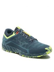Mizuno Buty do biegania Wave Ibuki 3 J1GJ207317 Zielony. Zielone buty do biegania Mizuno, bez wzorów, z tworzywa sztucznego, bez zapięcia, do biegania. Za 449.99 zł.