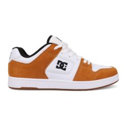 Sneakersy DC Shoes Manteca 4. Białe buty sportowe casual DC Shoes, bez wzorów, bez zapięcia. Za 372.50 zł.